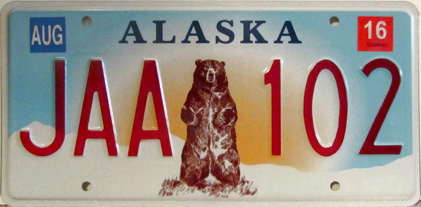 Standard License Plates for passenger vehicles, motorcycles, motorhomes, trucks, and vans: