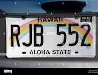 Standard License Plates