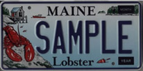 Specialty license plate design samples: