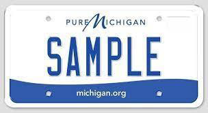 Standard License Plates &acirc;&euro;&ldquo; Pure Michigan, Water-Winter Wonderland, Mackinac Bridge: