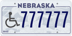 The Message license plate design, another popular specialty license plate, closely mirrors the standard issue design but features the chosen message in a dark blue font at the center of the design
