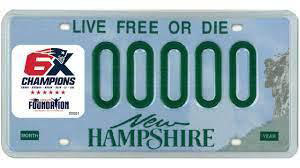 Standard issue, Commercial, and specialty license plates: