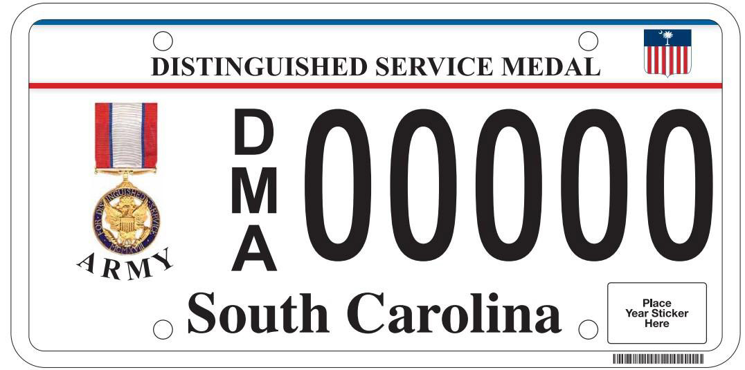Military, specialty, and disabled license plates: