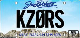 Specialty license plates: